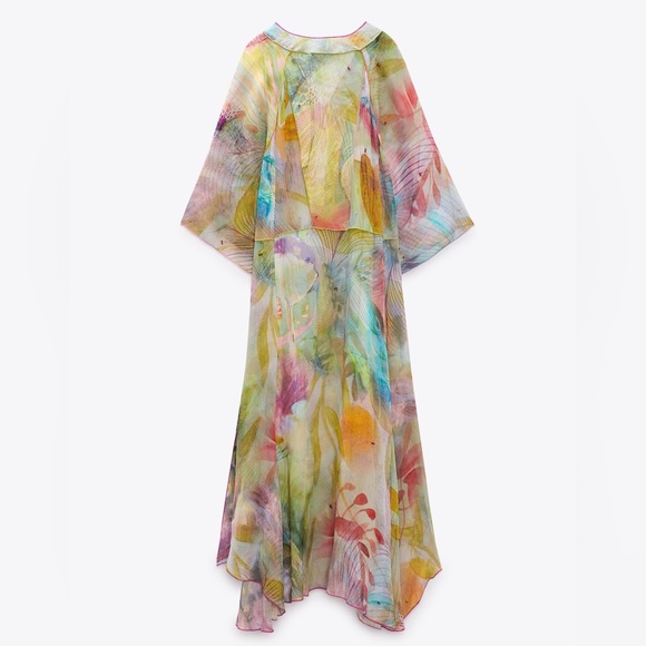 ZARA PRINTED DRESS LIMITED EDITION - Picture 14 of 15